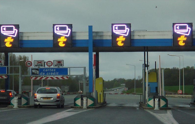 German Toll Booth