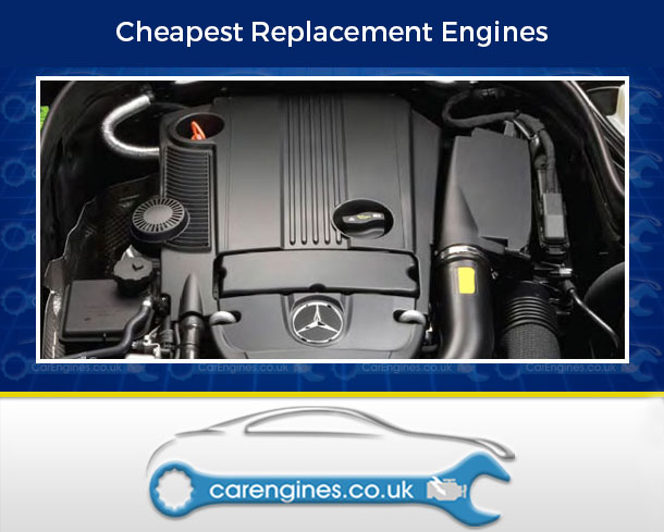 Engine For Mercedes E200-CDI-BlueEFFICIENCY